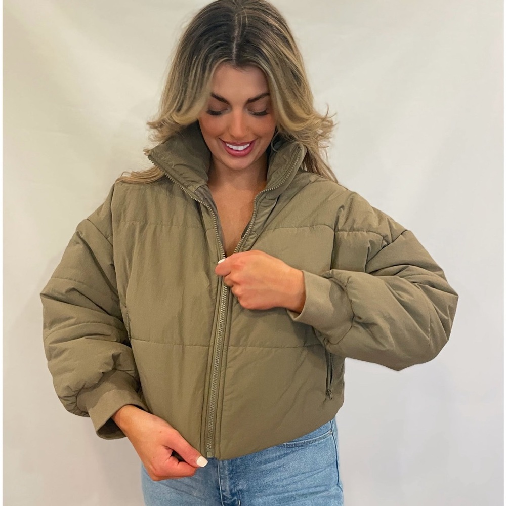 Crop Puffer jacket